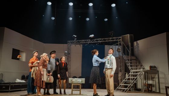 Спектакль «Любовь и голуби», Черногорск